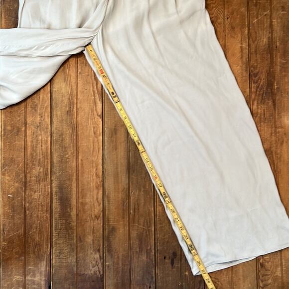 Vintage 80’s Dorothy Scholen wide leg high waisted silk like pants size 14 NWT - Picture 5 of 7